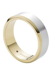 Элегантное мужское двухцветное кольцо Fossil Mens Dress JF03726998 цена и информация | Мужские украшения | kaup24.ee