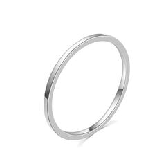 MOISS Minimalistlik hõbesõrmus R0002020 hind ja info | Sõrmused | kaup24.ee
