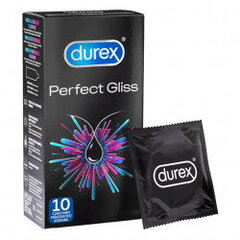 Kondoomid Durex Perfect Gliss (10 pcs) цена и информация | Презервативы | kaup24.ee