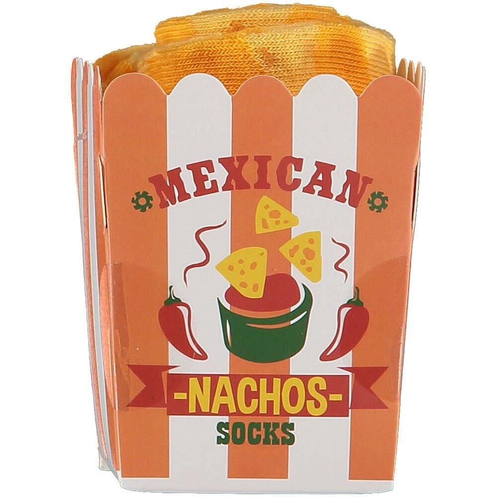 Meeste sokid kinkekarbis Snack Time Socks Mexican Nachos hind ja info | Meeste sokid | kaup24.ee