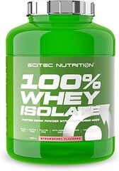 Valguisolaat SciTec 100% Whey Isolate, pistaatsiamaitseline, 2000g. hind ja info | Proteiin | kaup24.ee