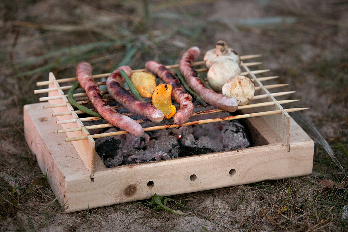 Söegrill loodussõbralik ühekordseks kasutamiseks цена и информация | Kuurid ja aiamajad | kaup24.ee