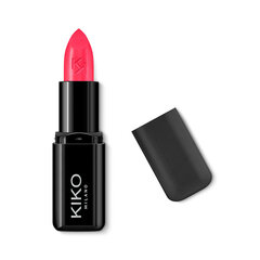 Насыщенная и питательная помада Kiko Milano Smart Fusion Lipstick, 412 Strawberry Pink цена и информация | Помады, бальзамы, блеск для губ | kaup24.ee