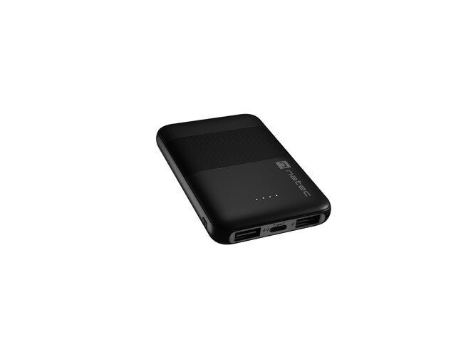 Natec PowerBank Trevi Compact 5000mAh 2x USB + USB-C hind ja info | Akupangad | kaup24.ee