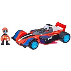 Светящийся автомобиль с фигуркой PJ MASKS Flachcar цена и информация | Развивающий мелкую моторику - кинетический песок KeyCraft NV215 (80 г) детям от 3+ лет, бежевый | kaup24.ee