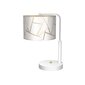 Öölamp ZIGGY WHITE White/Gold 1xE27 hind ja info | Laualambid | kaup24.ee