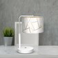 Öölamp ZIGGY WHITE White/Gold 1xE27 цена и информация | Laualambid | kaup24.ee