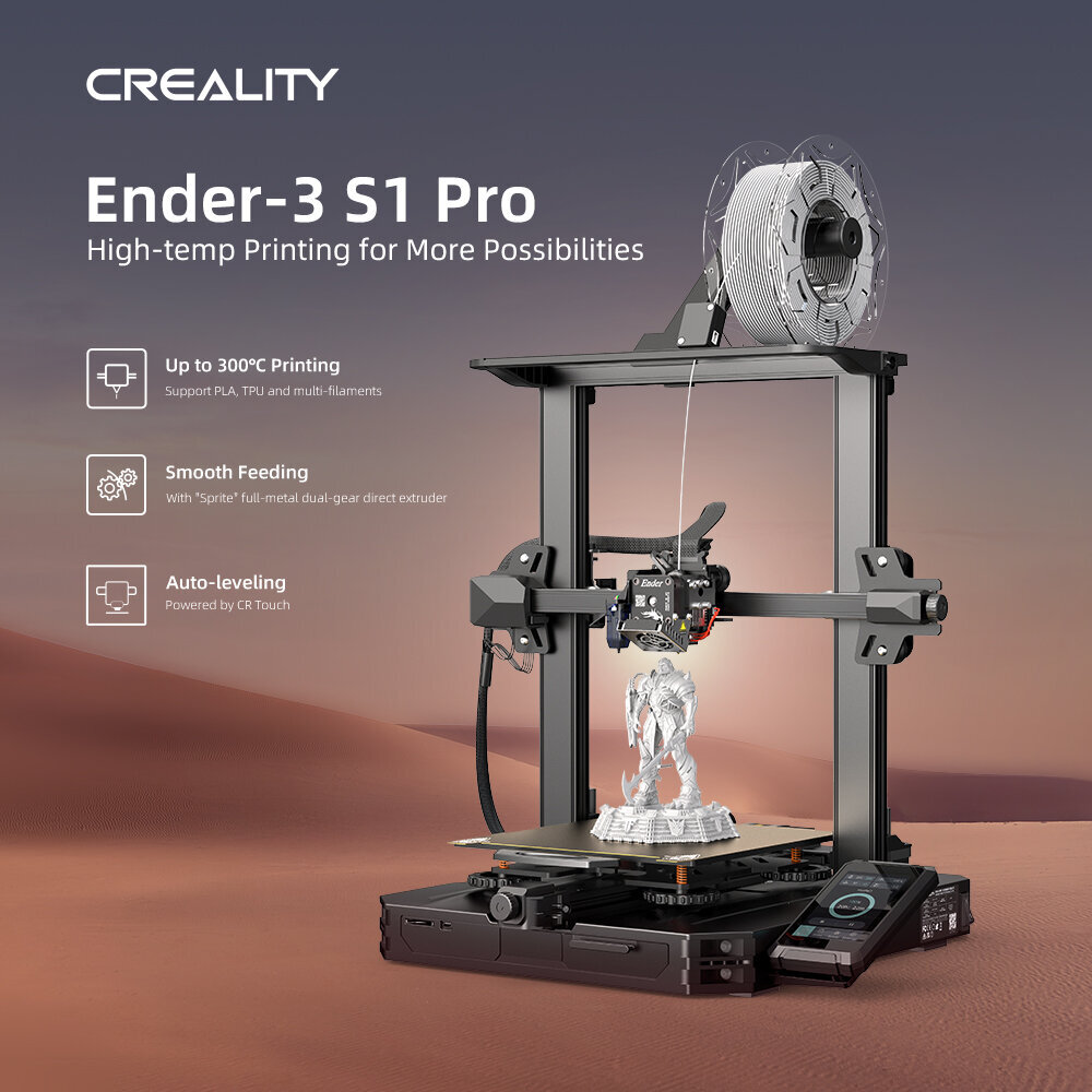 Creality Ender-3 S1 Pro цена и информация | Nutiseadmed ja aksessuaarid | kaup24.ee
