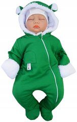 Детский утепленный комбинезон Tomi Nicol, зеленый цена и информация | Комбинезоны для новорожденных | kaup24.ee