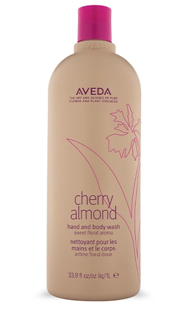 Käte- ja kehaseep Aveda Cherry Almond 1000 ml hind ja info | Dušigeelid, õlid | kaup24.ee