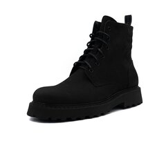 Ботинки мужские Rylko IDAN014MK, черные цена и информация | Мужские ботинки | kaup24.ee