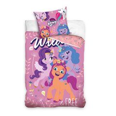 Laste voodipesukomplekt My Little Pony, 140 x 200 cm, 2-osaline hind ja info | Beebide ja laste voodipesu | kaup24.ee