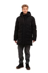 Куртка для мужчин Icepeak Avondale, черная цена и информация | Мужские куртки | kaup24.ee