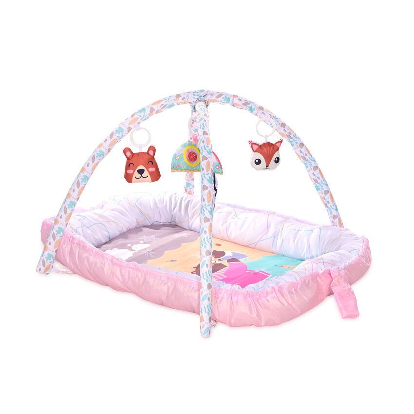 Mängumatt Lorelli Baby Nest, Pink hind ja info | Tegelustekid | kaup24.ee