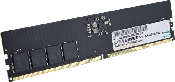 Apacer DDR5, 16 GB, 4800MHz, CL40 (FL.16G2A.PTH) hind ja info | Operatiivmälu (RAM) | kaup24.ee