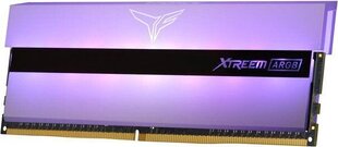 TeamGroup XTREEM ARGB, DDR4, 16 GB, 3600MHz, CL18 (TF13D416G3600HC18JDC01) hind ja info | Operatiivmälu (RAM) | kaup24.ee