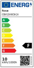 Led-riba Cob 24V 10W 6000K IP20 1060lm Ra90, 10 m цена и информация | Светодиодные ленты | kaup24.ee