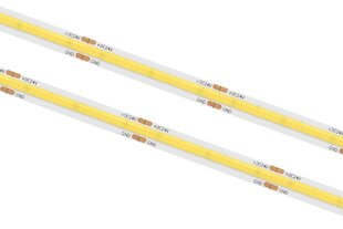 Led-riba Cob 24V 10W 6000K IP20 1060lm Ra90, 10 m цена и информация | Светодиодные ленты | kaup24.ee