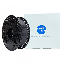 Hõõgniit 3D-printerile AzureFilm- Black 1 kg hind ja info | Printeritarvikud | kaup24.ee