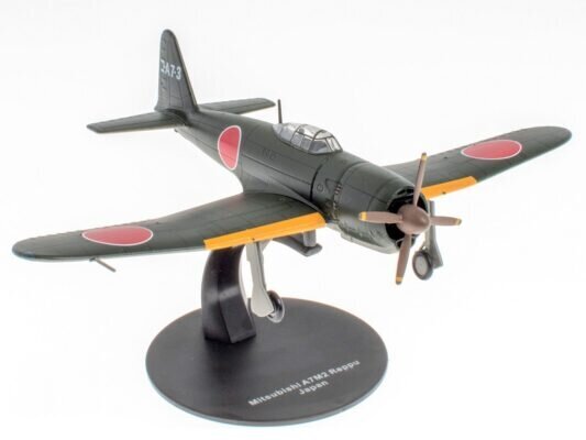 Mitsubishi A7M2 Reppu Japan ATLAS 1:72 hind ja info | Mudelautode kollektsioneerimine | kaup24.ee