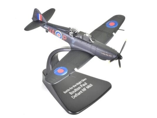 Boulton Paul Defiant NF MkII Battle for the Night Skies ATLAS 1:72 цена и информация | Mudelautode kollektsioneerimine | kaup24.ee