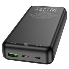 Внешний аккумулятор Power Bank Hoco J87A Type-C PD, 20W+Quick Charge 3.0, 20000mAh, чёрный цена и информация | Зарядные устройства Power bank  | kaup24.ee