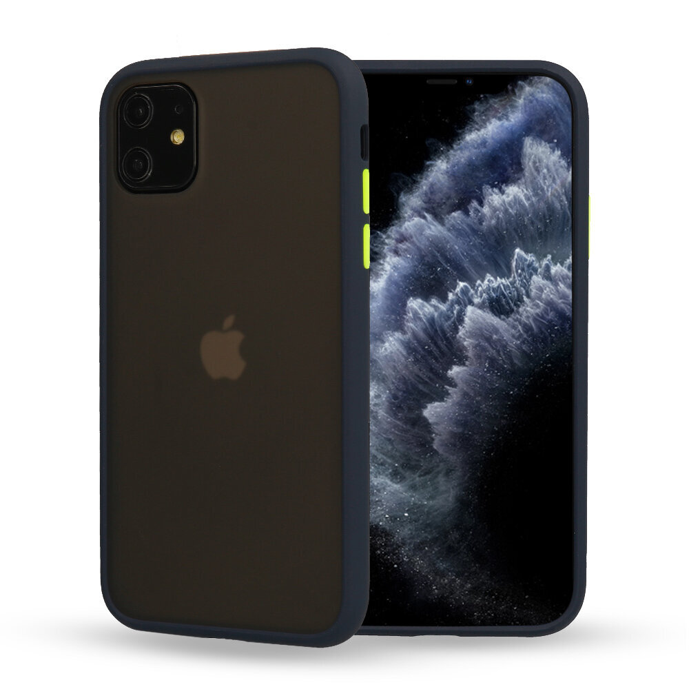 Telefoniümbris Color Button - iPhone XR, sinine hind ja info | Telefoni kaaned, ümbrised | kaup24.ee