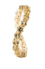 PDPAOLA Элегантное позолоченное кольцо с цирконами GREEN TIDE золотое кольцо AN01-461 цена и информация | Кольца | kaup24.ee