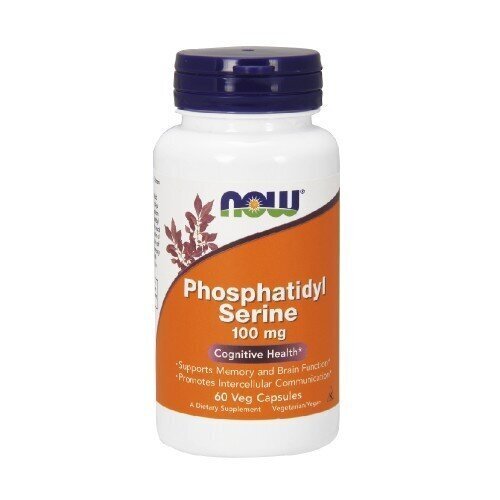 Toidulisand Now Phosphatidyl Serine 100mg, 60 kapslit hind ja info | Vitamiinid | kaup24.ee