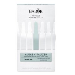 Elustavad ja niisutavad näoampullid Babor Algae Vitalizer, 7 x 2 ml. цена и информация | Сыворотки для лица, масла | kaup24.ee