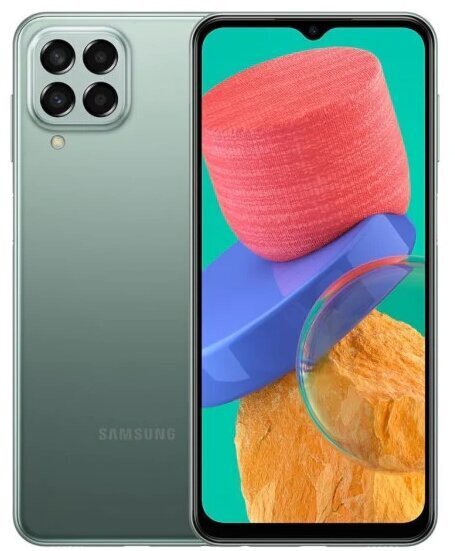 Samsung Galaxy M33 5G 6/128GB Dual SIM SM-M336BZGGEUE Green цена и информация | Telefonid | kaup24.ee