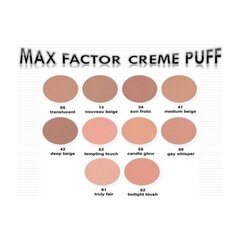 Компактная пудра Max Factor Creme Puff Pressed Powder 55 Candle Glow, 14 г цена и информация | Пудры, базы под макияж | kaup24.ee