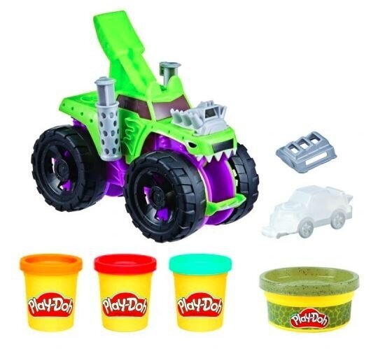 Hasbro Play-Doh Wheels Monster Truck цена и информация | Arendavad mänguasjad | kaup24.ee