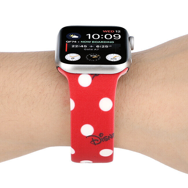 4wrist Silikoonrihm Apple Watchile - Minnie 38/40/41 mm hind ja info | Nutikellade ja nutivõrude tarvikud | kaup24.ee