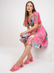 Naiste roosa trükiga kleit hind ja info | Kleidid | kaup24.ee