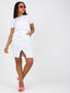 Naiste valge pluss suuruses kleit цена и информация | Kleidid | kaup24.ee