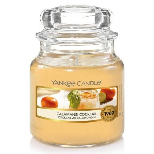 Yankee Candle Calamansi Cocktail Candle - Scented candle 104.0g цена и информация | Küünlad, küünlajalad | kaup24.ee