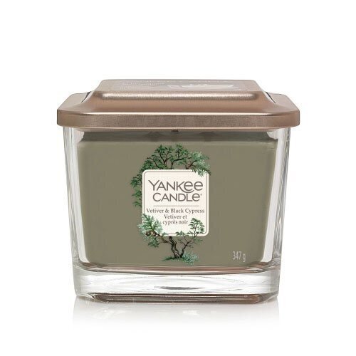 Yankee Candle Elevation Vetiver & Black Cypress Candle - Scented candle 347.0g hind ja info | Küünlad, küünlajalad | kaup24.ee