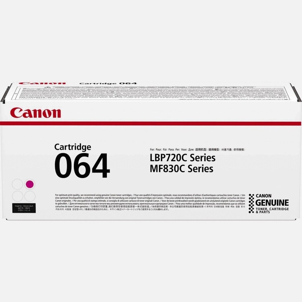 Canon 064 4933C001, punane hind ja info | Laserprinteri toonerid | kaup24.ee
