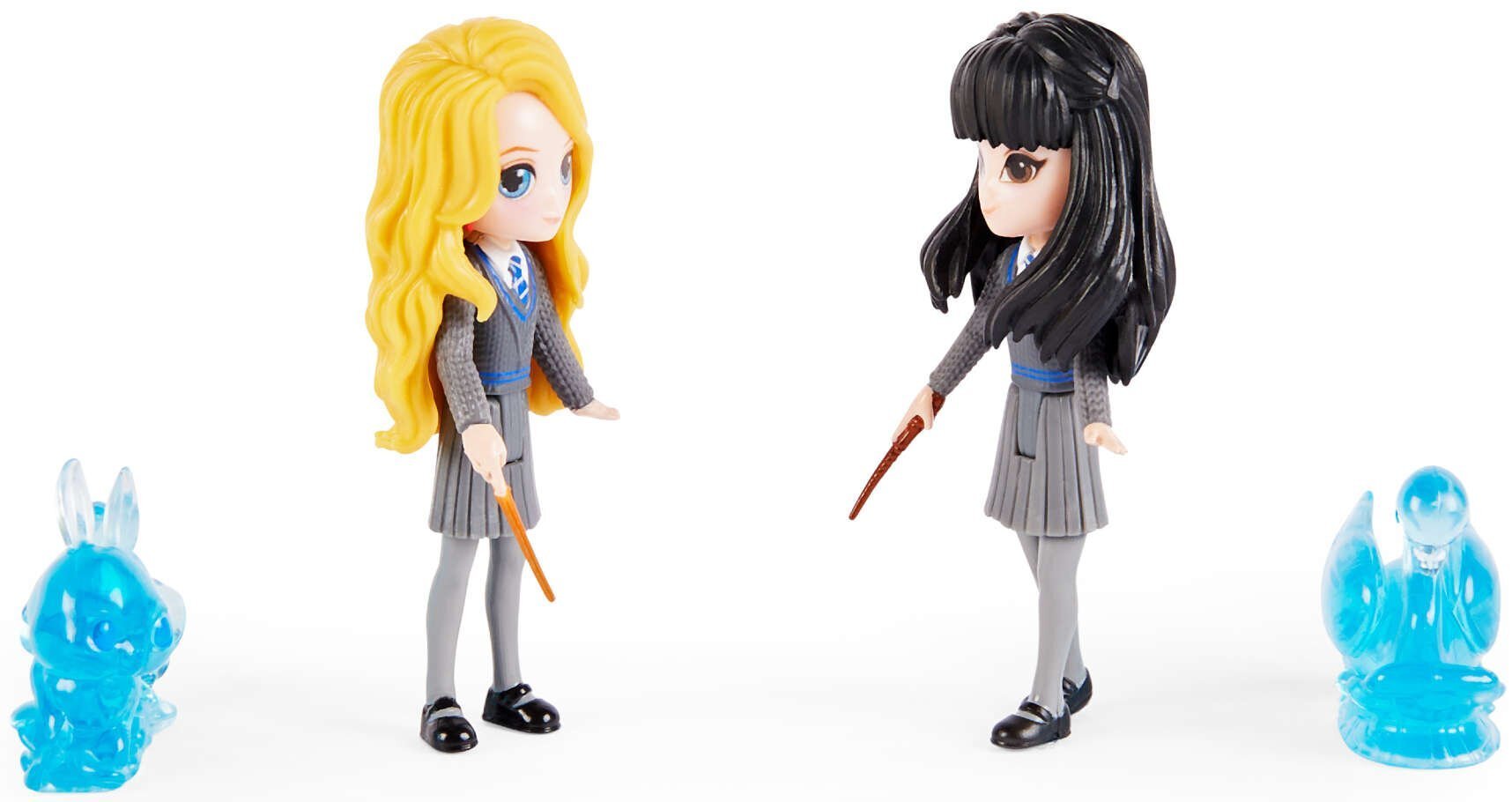 Võlurite maailm Harry Potter Luna Lovegood ja Cho Chang Maagilised miniatüürid kujude komplekt hind ja info | Poiste mänguasjad | kaup24.ee