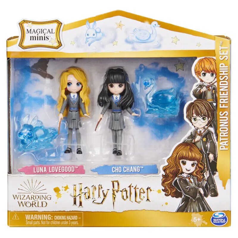 Võlurite maailm Harry Potter Luna Lovegood ja Cho Chang Maagilised miniatüürid kujude komplekt hind ja info | Poiste mänguasjad | kaup24.ee
