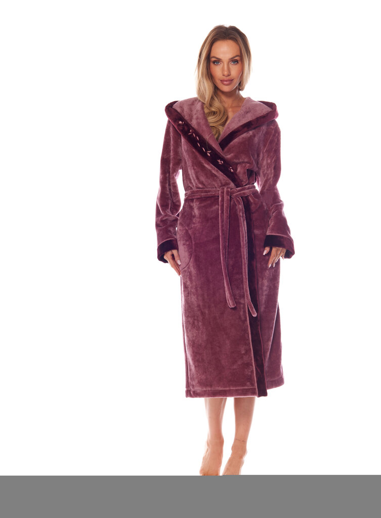 Naiste hommikumantel L&L Erika 2207 , roosa hind ja info | Naiste hommikumantlid | kaup24.ee