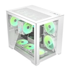 Darkflash C305 ATX Computer case (White) цена и информация | Корпуса | kaup24.ee