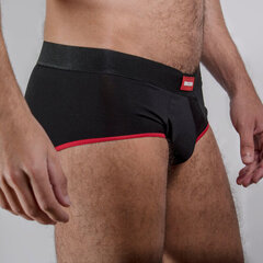 MACHO MS24A SLIP BRIEF TUMEPUNANE S hind ja info | Meeste aluspesu | kaup24.ee