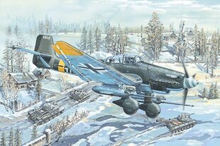 Trumpeter Пластиковая модель Ju-87G-2 цена и информация | Коллекционные модели автомобилей | kaup24.ee