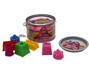 Epee Liiv Ultra Magic Sand 200 g 5 vormi Castle violet цена и информация | Развивающие игрушки | kaup24.ee