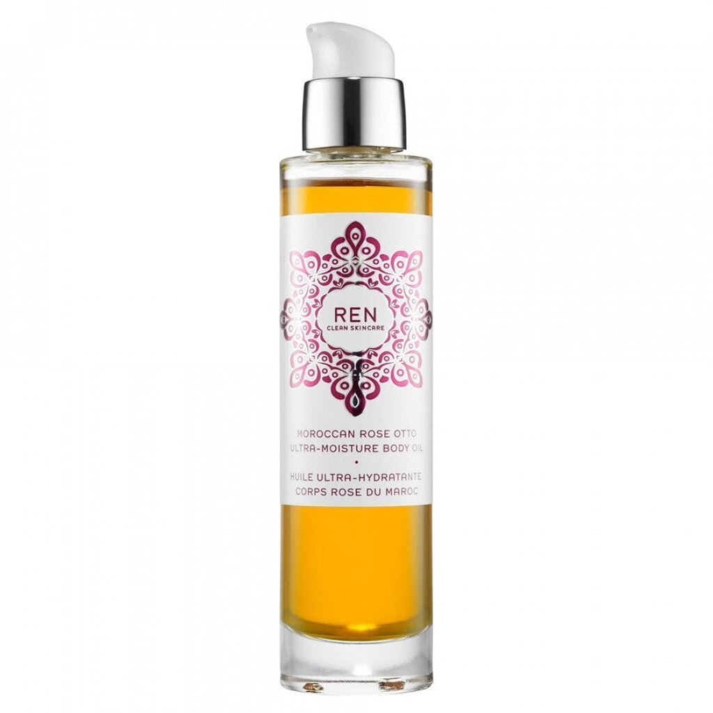 Niisutav kehaõli Ren Moroccan Rose Otto Ultra 100 ml цена и информация | Kehakreemid, kehaspreid | kaup24.ee