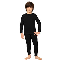 Детский термо костюм для мальчиков и девочек Namaldi, черный цена и информация | Зимняя одежда для детей | kaup24.ee