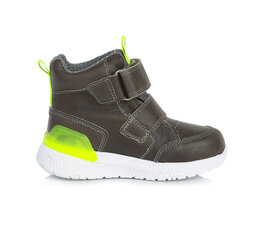 Кожаные ботинки для мальчиков D.D.Step.F61-365AM.Dark Grey. цена и информация | Детские сапоги | kaup24.ee