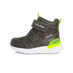 Кожаные ботинки для мальчиков D.D.Step.F61-365AM.Dark Grey. цена и информация | Ботинки детские | kaup24.ee